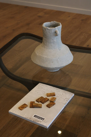Small Olive Wood Domino Set - Jouissance Domino