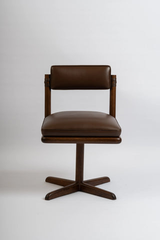 Soma Chair in Wood and Leather