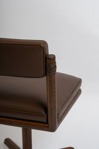 Soma Chair in Wood and Leather