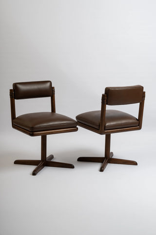 Soma Chair in Wood and Leather