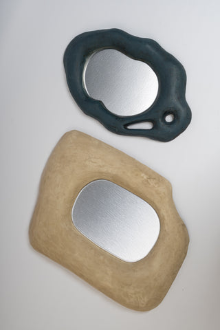 Noche en la Orilla - Resin & Stone mirror
